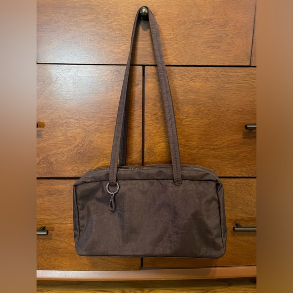 Baggu chocolate plum bowler bag - Picture 1 of 3
